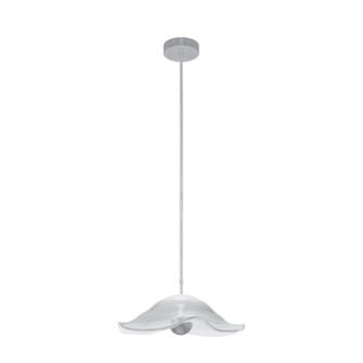 Embark LED Pendant in Silver Leaf/Clear (48|10006843)