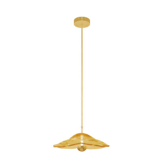 Embark LED Pendant in Gold Leaf/Amber (48|10006332)