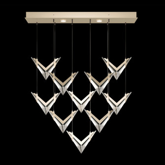 Blade LED Pendant in Gold (48|1000526)