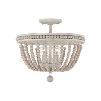 Handley Three Light Semi-Flush Mount in Sand Dollar (65|AA1021SR)