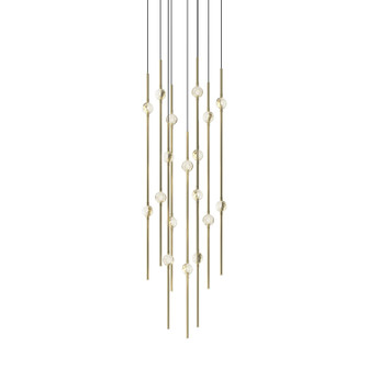 Constellation LED Pendant in Satin Brass (69|201238C27)