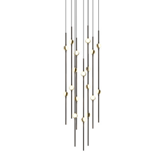 Constellation LED Pendant in Espresso Black (69|201233W22J20)