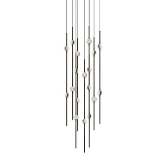 Constellation LED Pendant in Espresso Black (69|201233C27)