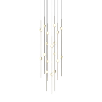 Constellation LED Pendant in Satin Nickel (69|201213W)