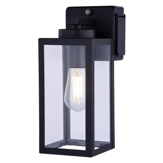 Lombard One Light Outdoor Wall Mount in Textured Black (63|T0786)