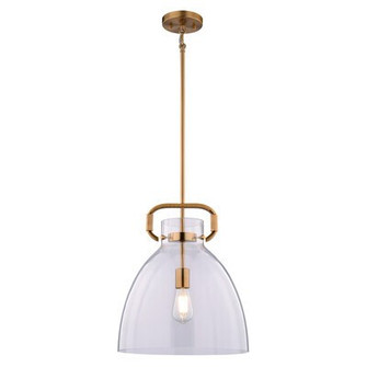 Madrona One Light Pendant in Muted Brass (63|P0431)
