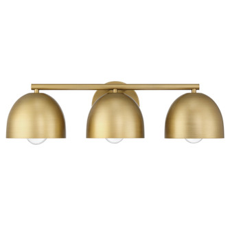 Erling Three Light Bathroom Vanity in Luxe Gold (47|48137)