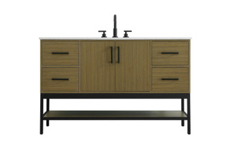 Lennox Bathroom Vanity in Chestnut Brown (173|VF60754MCB)