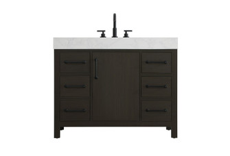 Nathan Bathroom Vanity in Mocha Brown (173|VF60642MMB)