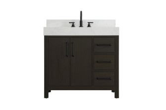 Nathan Bathroom Vanity in Mocha Brown (173|VF60636MMBBS)