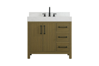 Nathan Bathroom Vanity in Chestnut Brown (173|VF60636MCBBS)