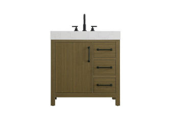 Nathan Bathroom Vanity in Chestnut Brown (173|VF60632MCB)