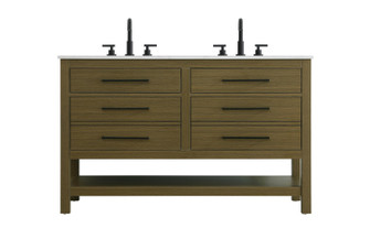 Karson Bathroom Vanity in Chestnut Brown (173|VF60554DMCB)