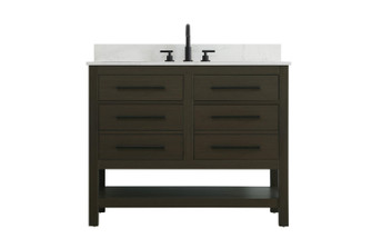 Karson Bathroom Vanity in Mocha Brown (173|VF60542MMBBS)