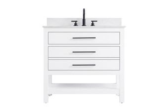 Karson Bathroom Vanity in White (173|VF60536WHBS)