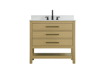 Karson Bathroom Vanity in Honey Brown (173|VF60536MHBBS)
