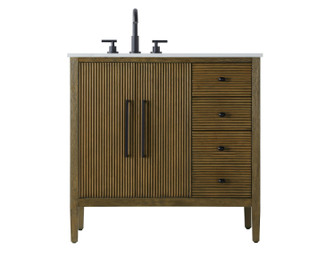 Blakely Bathroom Vanity in Hazel Oak (173|VF29636HO)