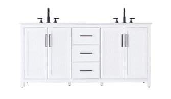 Alina Bathroom Vanity in White (173|VF29572DWH)
