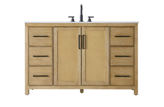 Alina Bathroom Vanity in Linen Oak (173|VF29554LO)