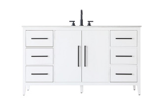 Millie Bathroom Vanity in White (173|VF29360WH)