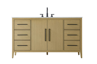 Millie Bathroom Vanity in Honey Brown (173|VF29360MHB)