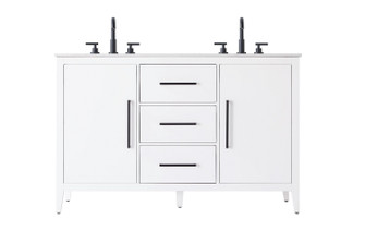 Millie Bathroom Vanity in White (173|VF29354DWH)