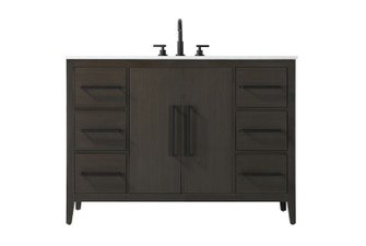 Millie Bathroom Vanity in Mocha Brown (173|VF29348MMB)