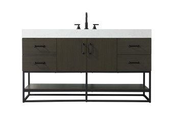 Caroline Bathroom Vanity in Mocha Brown (173|VF29260MMB)