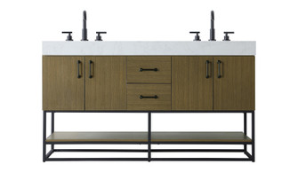 Caroline Bathroom Vanity in Chestnut Brown (173|VF29260DMCB)