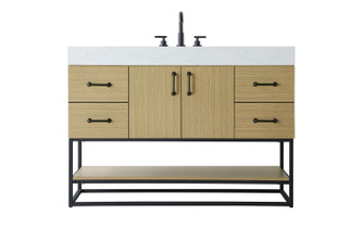 Caroline Bathroom Vanity in Honey Brown (173|VF29248MHB)