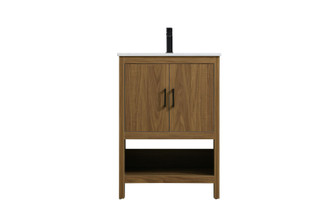 Ira Bathroom Vanity in Walnut Brown (173|VF25224WB)