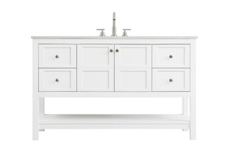 Theo Bathroom Vanity in white (173|VF16454WH)