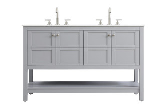 Theo Bathroom Vanity in grey (173|VF16454DGR)