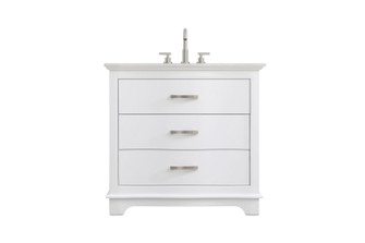 KNOX Bathroom Vanity in White (173|VF10236WH)
