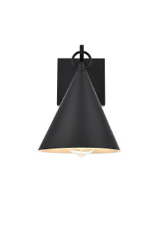 Hendrix One Light Outdoor Wall Sconce in Black (173|OD806W11BK)