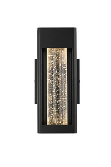 Amaris LED Outdoor Wall Sconce in Black and Clear (173|OD604W10BK)
