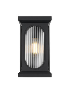 Sevyn One Light Outdoor Wall Sconce in Black (173|OD417W14BK)