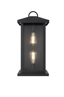 Neil Two Light Outdoor Wall Sconce in Black (173|OD411W21BK)