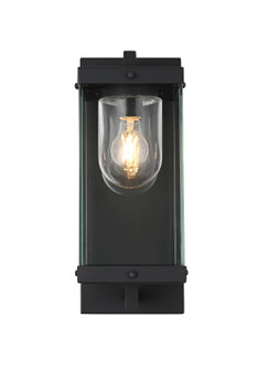 Keaton One Light Outdoor Wall Sconce in Black (173|OD409W17BK)
