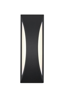 Zayn LED Outdoor Wall Sconce in Black (173|OD407W18BK)