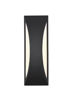 Zayn LED Outdoor Wall Sconce in Black (173|OD407W14BK)