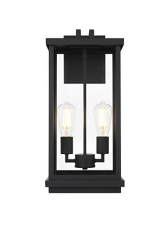 Theodore Two Light Outdoor Wall Sconce in Black (173|OD404W21BK)