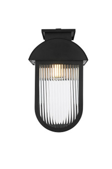 Albert One Light Outdoor Wall Sconce in Black (173|OD338W19BK)