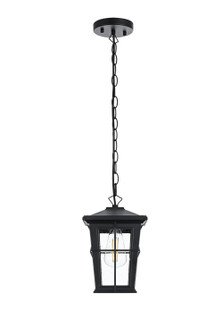 Bodine One Light Outdoor Pendant in Black (173|OD337H11BK)