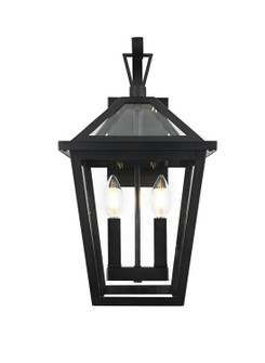 Frankford Two Light Outdoor Wall Sconce in Black (173|OD334W18BK)