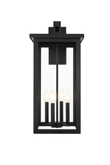 Venango Four Light Outdoor Wall Sconce in Black (173|OD324W26BK) Venango Four Light Outdoor Wall Sconce in Black (173|OD324W26BK)