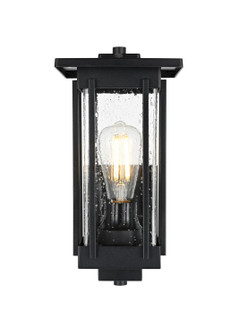 Melvale One Light Outdoor Wall Sconce in Black (173|OD322W13BK)