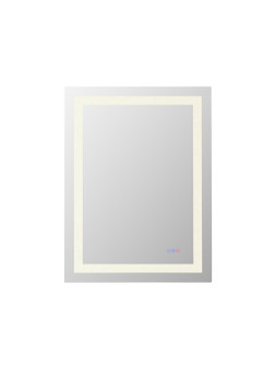 Riven LED Mirror in white (173|MRE82736)