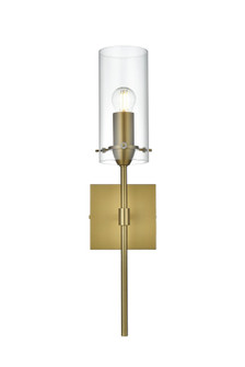 Elsreth One Light Wall Sconce in Satin Gold and Clear (173|LD2361SG)
