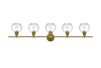 Collier Five Light Wall Sconce in Satin Gold (173|LD2326SG)
